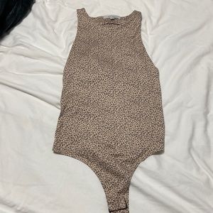 Animal Print Bodysuit (from Marshalls)
